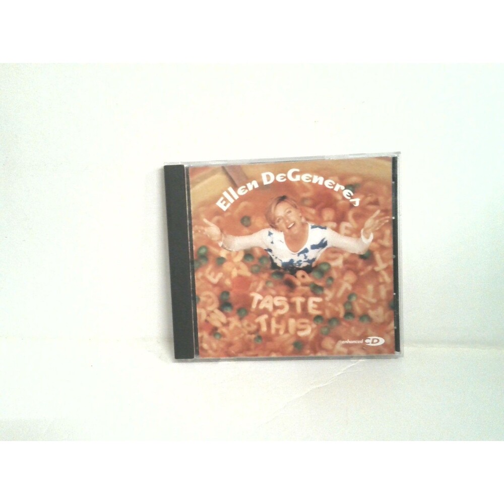 Ellen Degenerea Taste This CD 1996 Diddy's Friend Enhanced CD Lava